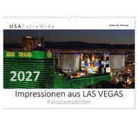 Impressions from LAS VEGAS (Wall Calendar 2027 DIN A3 landscape), CALVENDO 12 Mo