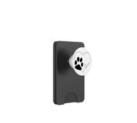 Impronta della zampa dei cani dell'amore PopSockets PopWallet per MagSafe