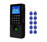 Impronta Digitale Biometrica Controllo Accessi Tastiera Password RFID Supporto Macchina For La Presenza Di Presenze Rete TCP/IP USB Check-in Dei Dipendenti(Size:Support TCP IP)