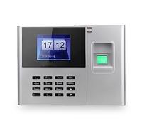 Impronta digitale biometrica Password Macchina for la rilevazione delle presenze Registratore for il check-in dei dipendenti Schermo LCD da 2,8 pollici Orologio for la rilevazione delle presenze