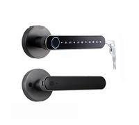 Impronta Digitale Biometrica Smart Door Lock Password Tuya Elettronico Keyless Entry Knob For La Camera Da Letto Di Casa Facile Alta Sicurezza(3200gun)