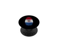 Impronta digitale della bandiera del Paraguay È nel mio regalo del DNA Paraguay PopSockets PopGrip Adesivo
