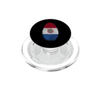 Impronta digitale della bandiera del Paraguay È nel mio regalo del DNA Paraguay PopSockets PopGrip per MagSafe