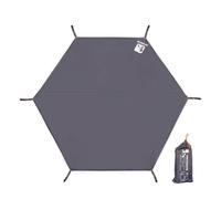 Impronta - - Tarpaulin da picnic, texagonale, impermeabile a pioggia esagonale per amache, texonale esagonale Tarpaulin, telone, tarpaulin esagonale per la sfida.