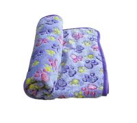 Impronta Zampa Coperta Animali Domestici Cane Gatto Super Soft Pile Cuscino Ma