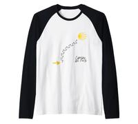 Impronte della Strada del Nord Maglia con Maniche Raglan