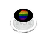 Impronte digitali arcobaleno LGBTQ Orgoglio Identità Uguaglianza Amore PopSockets PopGrip per MagSafe