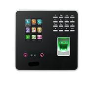 Impronte digitali biometriche Riconoscimento facciale del volto Presenza del tempo TCP/IP USB Sistema di registrazione delle presenze orologio orologio(Color:ID)