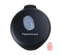 Impronte digitali Pad Stampa Pollice Timbro Ufficio Notaio Forniture per Identificazione Sicurezza Impronte digitali Quick Dry Pollice Stampa Ufficio Notaio Forniture