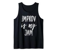 Improv Is My Jam Attori Divertente Improvvisazione Artista Design Canotta