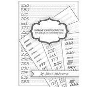 Improve Your Handwriting: A Workbook for Adults and Teens: Cursive Writing Penmanship Handwriting Workbook for Adults and Teens
