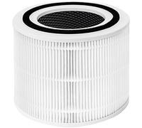 Improvedhand Filtro di ricambio Core 300 compatibile con Levoit Air Serious Core 300-rf Core 300S, 3-in-1 Pre, H13 True HEPA, sistema di filtrazione a carbone attivo