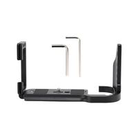 Impugnatura a Mano con Staffa a Piastra a Rilascio Rapido, Estensione del Treppiede della Fotocamera, Silicone in Lega di Alluminio, Chiave Esagonale a Forma di L per