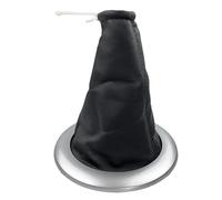 Impugnatura Asta Cambio Per Megane 2 MK2 II 2002-2009 Pomello Del Cambio | Custodia con leva per copri stivale con ghetta 5/6 velocità(Black Silver)