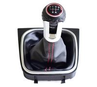 Impugnatura Asta Cambio Per VW Per Golf 5 6 MK5 Per Scirocco 2009 Pomello Del Cambio Manuale Leva Penna A Sfera A Velocità Car Styling(5 Speed-red3)