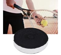 Impugnatura Badminton, Presa con Impugnatura da Tennis a Badminton con Asciugamano a Battniston per Asciugamano da Tennis per a Mano per la Bici da da da da Hockey per Hockey (Black)