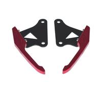 Impugnatura bracciolo moto Per MSX 12 Passeggero Posteriore Grab Motocicletta Sellino Passeggero Posteriore Barre Maniglie Per Binario Posteriore Set Maniglia passeggero moto(Rosso)