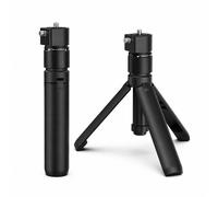 Impugnatura Bullet Time rotante a 360°, compatibile con Insta360 X5 X4 X3 ONE X2 ONE RS GO 3S e Osmo 360, impugnatura treppiede portatile per fotocamera da 1/4", presa stabile, adatta per viaggi, vlog