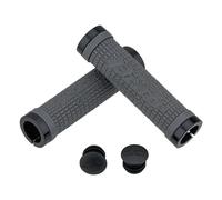Lizard Skins Peaty Lock On Grips Grigio 130 mm Graphite