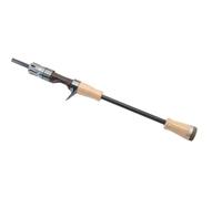 Impugnatura Canna da Pesca Manico Maniglia Porta Mulinello di Montaggio con Sezioni Split Materiali Legno E Lega Tubo Centrale in Carbonio Adatta a, Colore Pistola