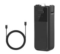 Impugnatura con Batteria per DJI Osmo Pocket 3, 2800mAh Tipo C 10W Max Power Pack Portatile per Selfie Stick e Registrazione Video