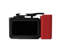 Impugnatura da in lega alluminio e metallo per Action 6 con supporto per impugnatura per fotocamera con gabbia in metallo con pulsante per persiane basculanti Maniglia per fotocamera