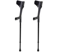 Impugnatura da polso regolabile e confortevole for uomo/donna con impugnatura comoda Bastone passeggio nero leggero Cru