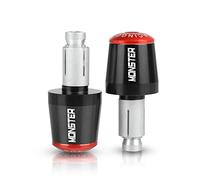 Impugnatura Del Manubrio Moto Maniglia Della Barra Termina La Spina, Cnc. Cursore Anti- vibrazione Del Contrappeso Dello Sterzo Di Alluminio For Ducati Monster 400 620 695 696 796 821 1100 1200