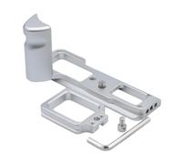 Impugnatura della macchina fotografica Precisa in alluminio lavorato piastra L sgancio rapido per E-M10IV Maniglia Grip Piastra a sgancio rapido