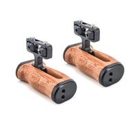 Impugnatura ergonomica in legno con impugnatura a slitta fredda per stabilizzazione della fotocamera e montaggio di accessori per luce di riempimento Impugnatura ergonomica per fotocamera