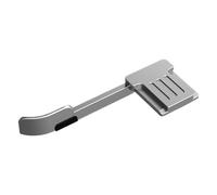 Impugnatura ergonomica per pollice in lega di alluminio, supporto per pollice senza specchio, 6,5 x 2,9 x 1,1 cm, impugnatura ergonomica con cuscinetto in silicone antigraffio, supporto sicuro per il