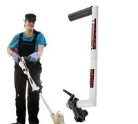 Impugnatura ergonomica per trimmer Estensione Grip per trimmer Accessorio per tosaerba in lega di alluminio Estensione ergonomica per trimmer Accessori per tagliare