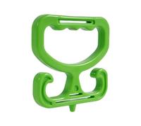 Impugnatura ergonomica resistente per borse con maniglie per trasporto di generi alimentari e altro ancora. Ogni manico supporta fino a 45,4 kg di manico per alleviare lo sforzo della mano