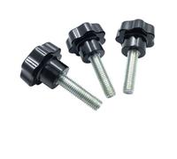 Impugnatura filettata a forma di fiore 1-2 pezzi M4 M6 M8 M10 M12 Vite a testa zigrinata con serraggio manuale Bulloni di da 25 mm a 50(70mm,M8x50mm)