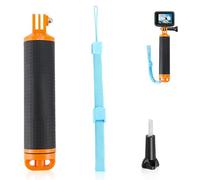 Impugnatura galleggiante per action camera - Impugnatura impermeabile compatibile con EK7000/Brave 4/Brave 7 LE/Gopro Hero 12/11/10/9/Max/DJI Osmo Action, bastone galleggiante antiscivolo per sport
