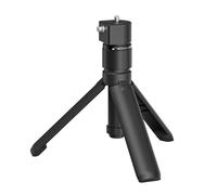 Impugnatura girevole per DJI OSMO360 fotocamera per Insta360 X4 X5 Prolunga per manico del bastone per selfie Mini treppiede con impugnatura regolabile con viti standard da 1/4 (Maniglia girevole)