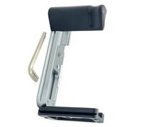 Impugnatura in alluminio a sgancio rapido con piastra a L per lato inferiore con fori per viti da 1/4" per estensioni Hollow Out Design Grip