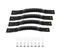 Impugnatura in gomma per kayak, cinghia con fettuccia in nylon per canoa, tavola da surf, valigia e bagaglio di ricambio con viti (4 pezzi)