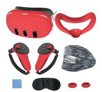 Impugnatura in silicone per controller a prova di sudore per protezione del controller delle cuffie Accessori per impugnature multicolori Copertura in silicone