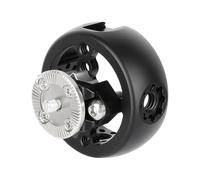 Impugnatura laterale ergonomica a installazione rapida con adattatore da 3/8"-16 a 1/4"-20 per gabbia per fotocamera DSLR professionale impugnatura di ricambio