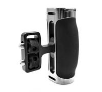 Impugnatura laterale regolabile per videocamere con opzione di montaggio aggiuntiva Impugnatura a sgancio rapido Design ergonomico