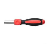 Impugnatura magnetica per cacciavite, 14 cm, adattatore esagonale 1/4 | La punta magnetica tiene strette le punte, l'asta cromata previene la ruggine, lunghezza 14 cm, ideale per compiti precisi