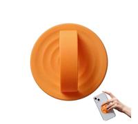 Impugnatura magnetica per cellulare | Supporto ad anello con manico per telefoni cellulari, supporto girevole in silicone, per casa, auto, palestra, fotografia, camera da, ufficio, soggiorno