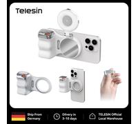 Impugnatura Magnetica TELESIN per Fotocamera Smartphone, Supporto Universale per Riprese, Telecomando per iPhone e Android