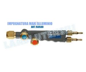 IMPUGNATURA MAXI ALLUMINIO OXYTURBO per CANNELLO SALDATURA MAXI TOP QUALITA