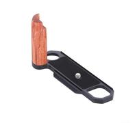 Impugnatura migliorata per S3/S2 con struttura in legno e anima in metallo leggero per un supporto affidabile durante le attività di acquisizione video (nero)