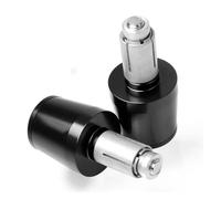 Impugnatura Moto Ricambi Motociclette per Suzuki 125 250 400 650 per Burgman Manopole Manubrio Manopole Manubrio estremità Tappo di Copertura Manopole Moto(Nero-a)
