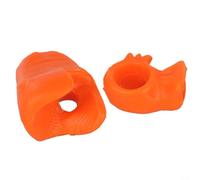 Impugnatura per arco per violino per principianti, progettata per il corretto posizionamento e la tecnica della mano (arancione)