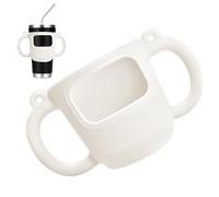 Impugnatura Per Bicchiere Con Manico - Custodia Riutilizzabile In Silicone Con Doppio Manico | Copertura Protettiva Antiscivolo Per Tazze Da Caffè Isolate Sotto Vuoto, Tazze Da Tè, Bicchieri Da Viaggi