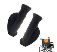 Impugnatura per deambulatore di ricambio per deambulatore - Accessori per Maniglie per Anziani e Disabili, 22 mm, Adatte a Tre e Quattro Ruote, Robuste e Durevoli, Set da 2
